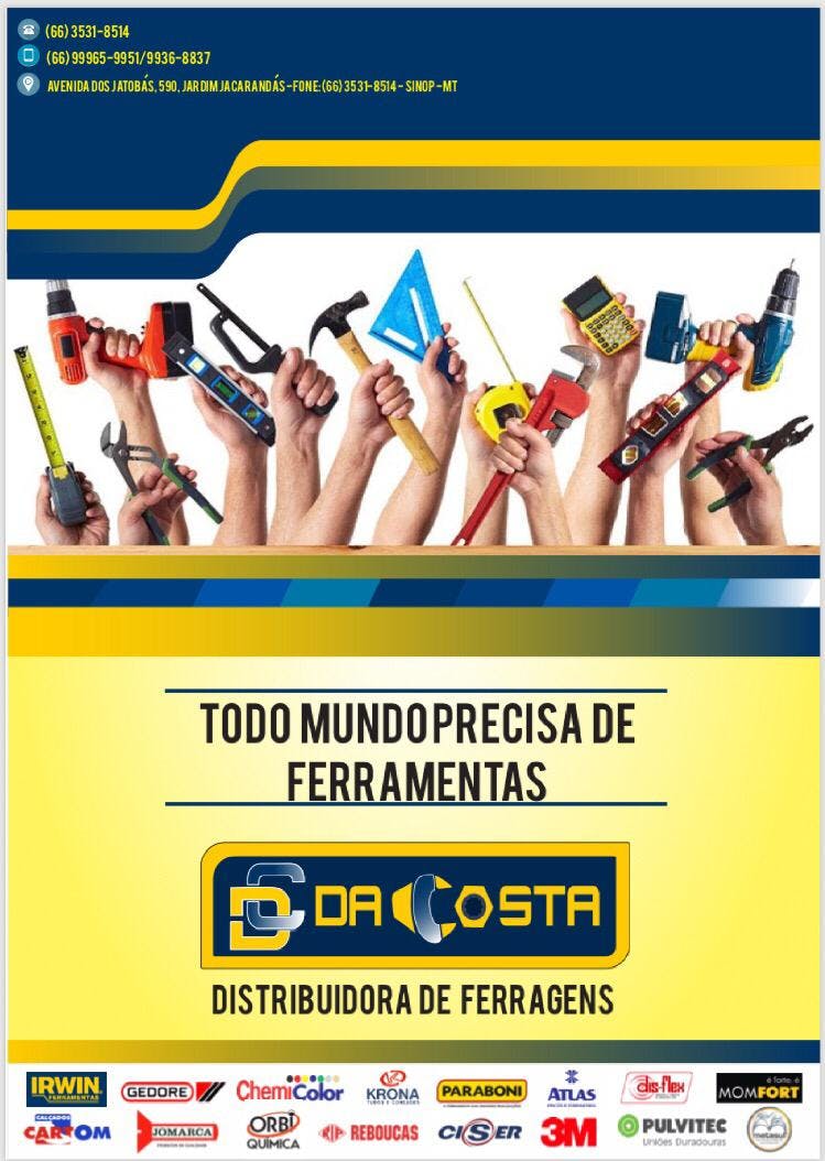 Foto de capa DA COSTA DISTRIBUIDORA DE FERRAGENS