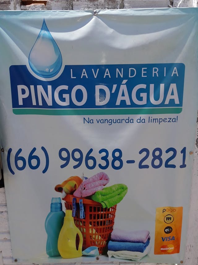 Logo Lavanderia Pingo D'agua